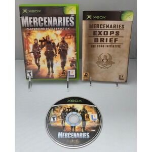 Mercenaries: Playground of Destruction‎ - Xbox - Complete in Box (CIB) - Tested